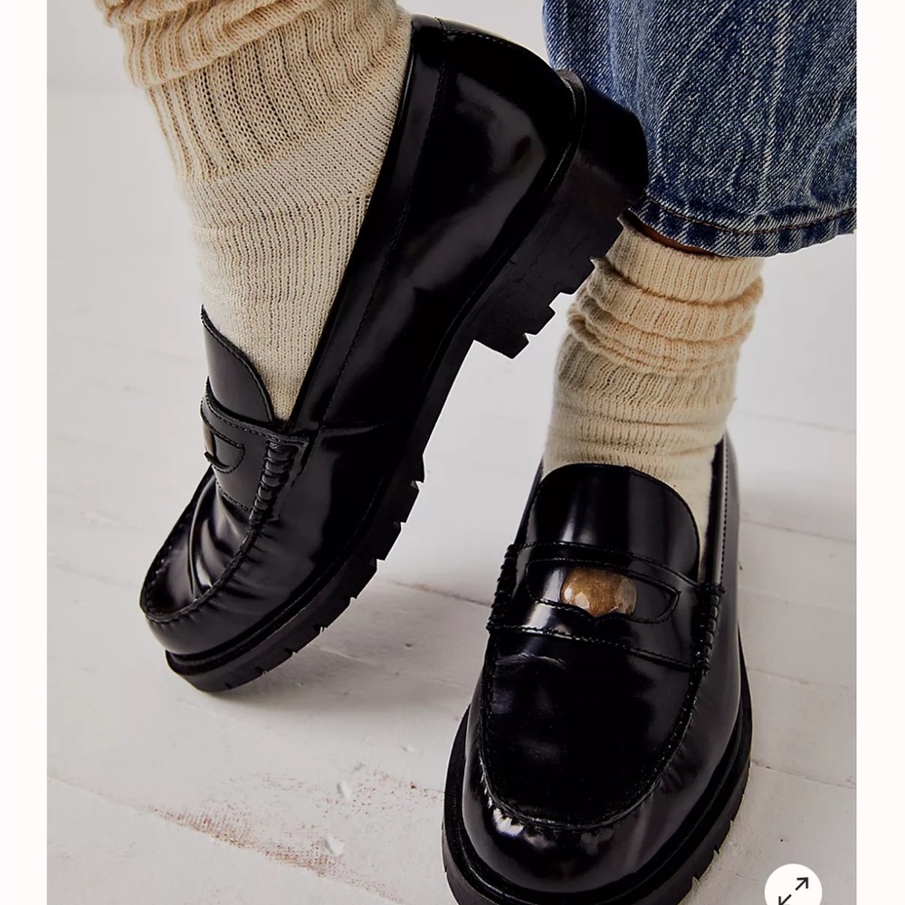 Free People Black Loafers SOLD OUT ONLINE